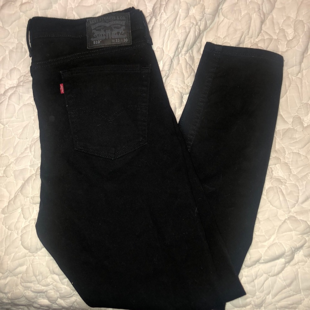 Men’s black Levi’s 510 Jeans